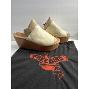 Freebird LOVELAND Women’s Sz. 12 Sandal Wedge/Platform Leather Boho Hippie